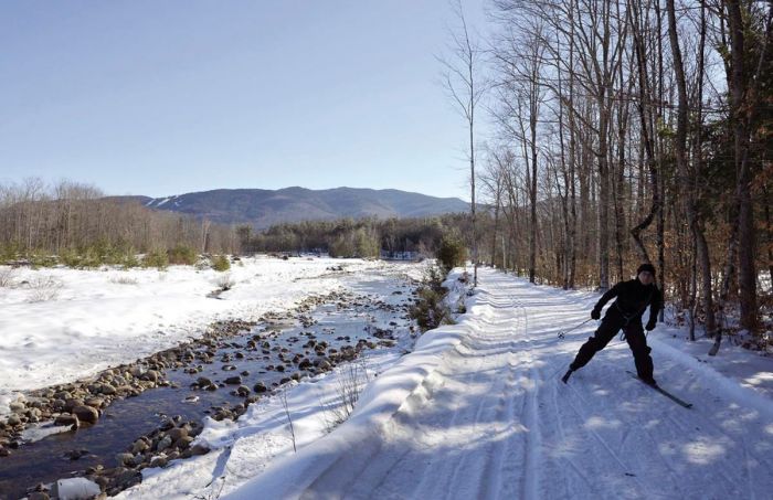 Cross Country Skiing Near Boston Bear Notch NH