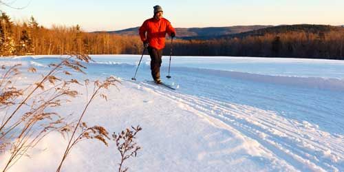 Cross Country Skiing Near Boston  Canterbury Farm