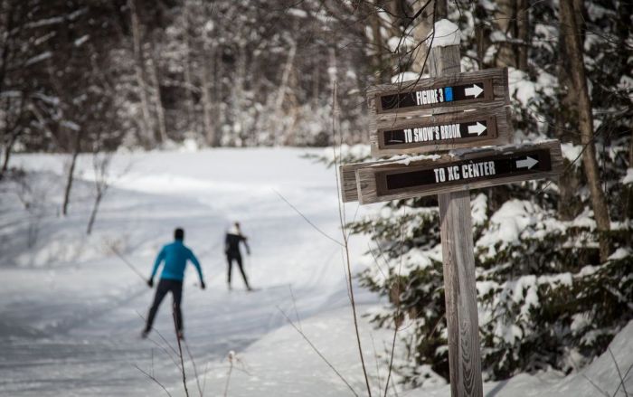 Cross Country Skiing Near Boston Waterville XC