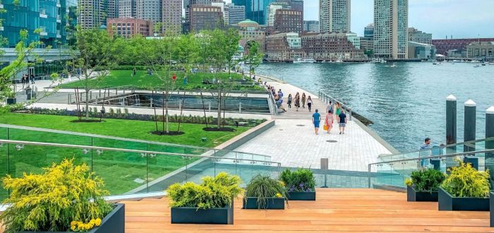 Things to do in Boston with Kids - Boston Harborwalk