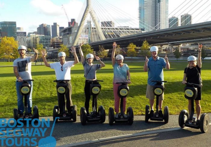 Boston Segway Tours Zakim Bridge things to do with teens in Boston