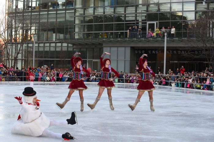 Kendall Square Holiday Ice Show Boston Cambrige