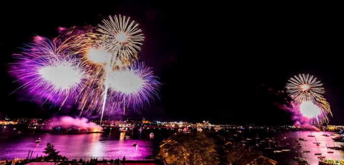 Boston Fireworks Labor Day