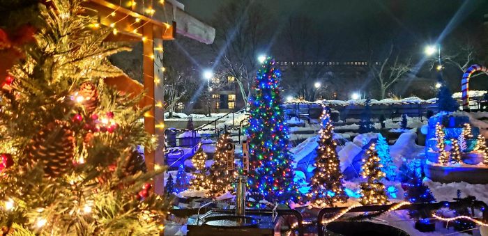 The Anchor Boston Holiday Lights