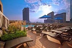 colonnade rooftop pool photo