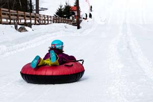 bonneville's family thrill hill at mcintyre ski area photo