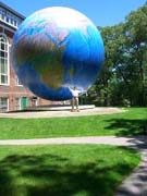 the globe at babson college photo