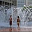 splash fountain at christian science plaza small photo