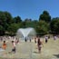 frog pond spray pool  fountain small photo