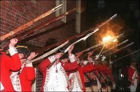 boston massacre reenactment photo