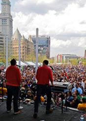 earth day on the greenway photo