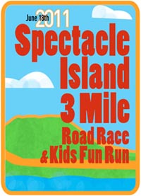 spectacle island 3 mile road race and kids fun run photo