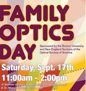 family optics day bu photonics center photo