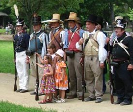 muster day at old sturbridge village photo