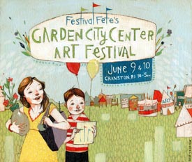 garden city center art festival photo