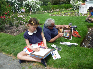 parkarts summer watercolor painting workshops 2024 photo