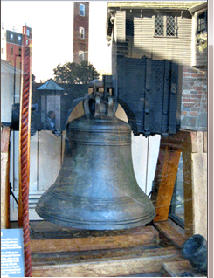 paul revere bell rings charter day photo