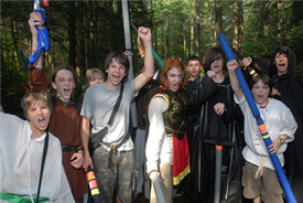 wizards  warriors april vacation school break adventure photo