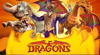 ringling bros and barnum  bailey presents dragons photo