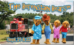 hello kitty and the berenstain bears at edaville photo