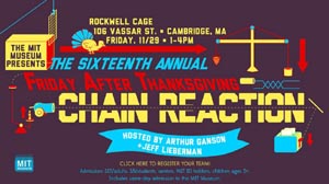 mit museum's 16th annual chain reaction event photo