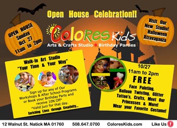 colores kids open house photo