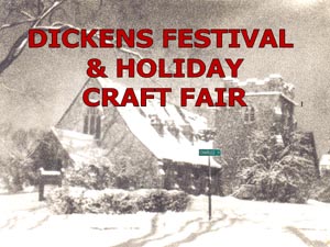 dickens festival and holiday craft fair photo