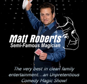 matt roberts semi-famous magician photo