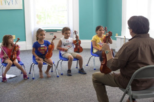 meet the instruments with brookline music school photo