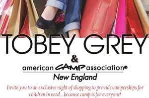 shopping for a cause wtobey grey  american camp assoc photo