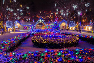 la salette festival of holiday lights photo