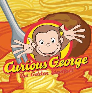 curious george and the golden meatball photo