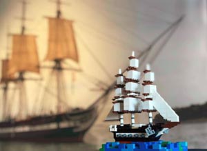 lego maritime festival at uss constitution museum photo