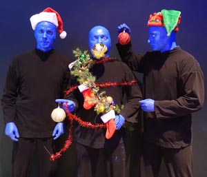 blue man group holiday shows photo