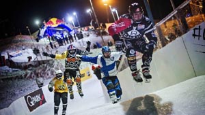 red bull crashed ice boston at fenway park photo