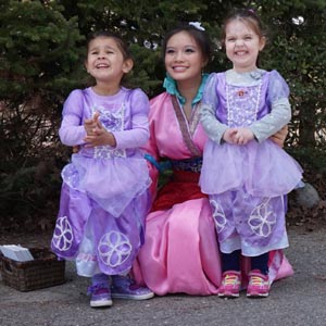 princess day at franklin park zoo photo