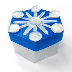 snowflake stow box craft photo