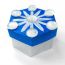 snowflake stow box craft small photo