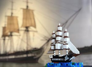 lego maritime festival at uss constitution museum photo