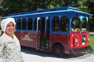 liberty ride trolley tour photo