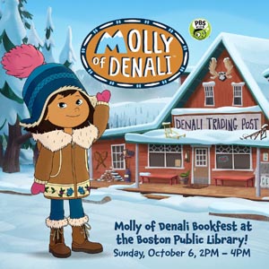 molly of denali bookfest at bpl copley branch photo