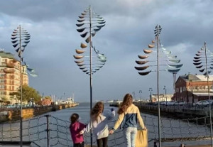 wow wind on water public art exhibit photo