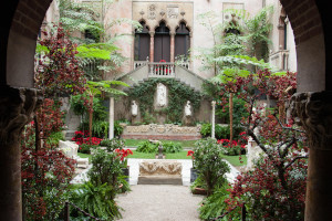 courtyard holiday garden at the isabella gardner museum temp closed photo