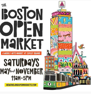 boston open market at boylston street photo