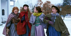 outdoor movie screening of little women at concord museum photo