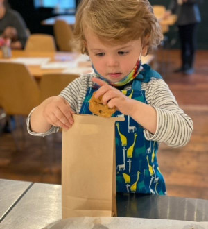 tots in the kitchen photo