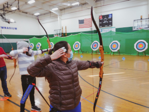 open range night archery photo