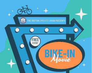 bike-in movie photo