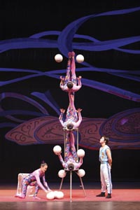 golden dragon acrobats at symphony hall photo