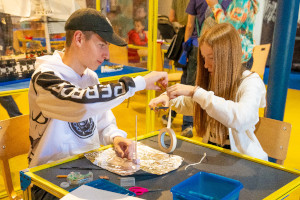 wind powered fun at uss constitution museum photo